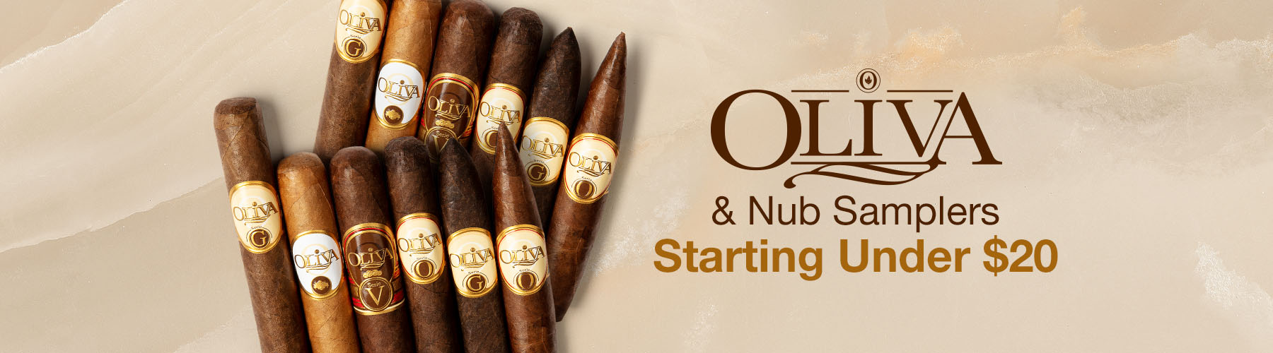 Oliva & Nub samplers starting under $20!