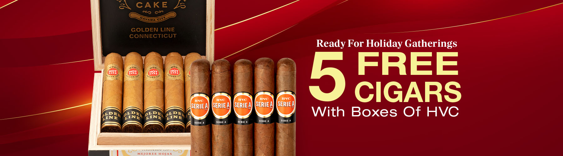 HVC Cigars - Buy a box, receive a free 5-pack