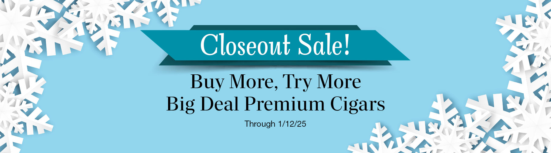 Closeout Sale