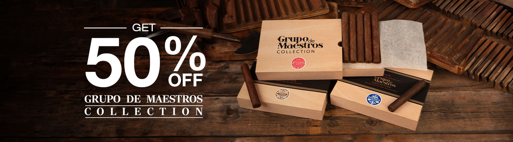 Grupo de Maestros Collection - (50% off Cigars.com price)