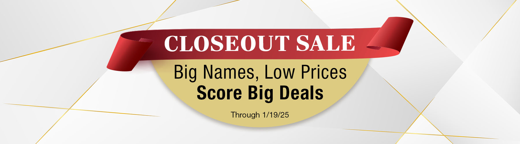 Closeout Sale