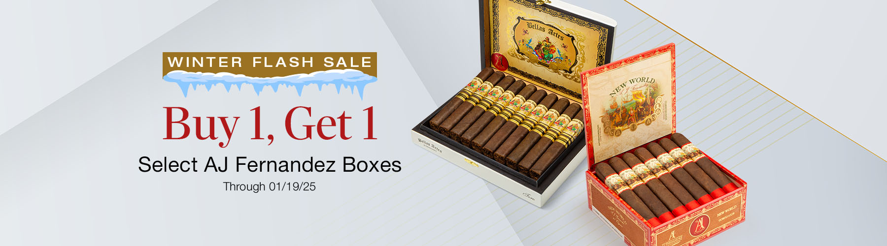 Buy 1 Get 1 Free - AJ Fernandez boxes