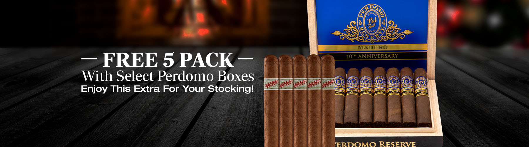 Buy a box of Perdomo, receive a free 5-pack