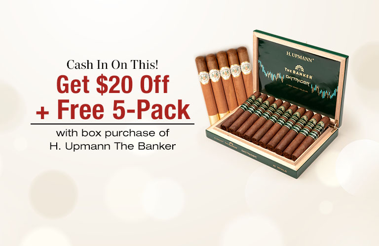 $20 off & Free 5-pack