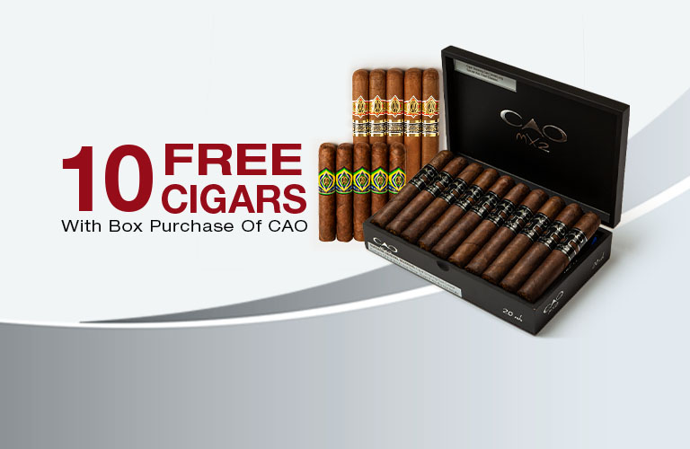 10 Free CAO Cigars