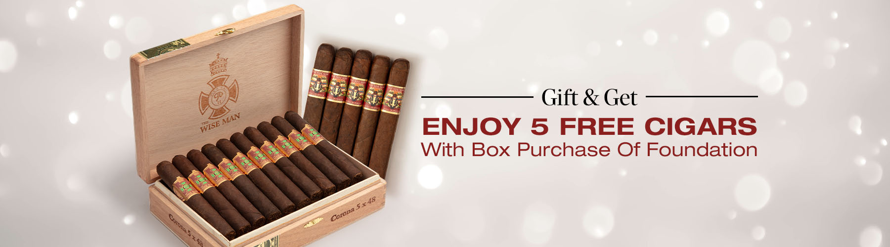 5 free cigars