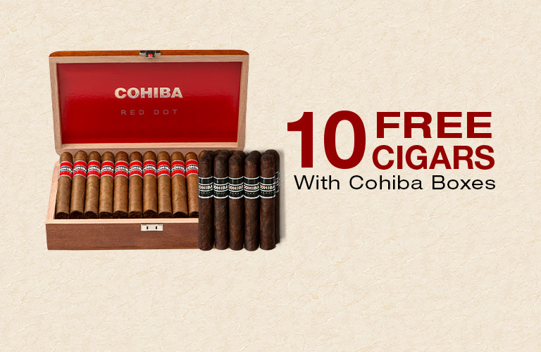 10 Free Cohiba Cigars