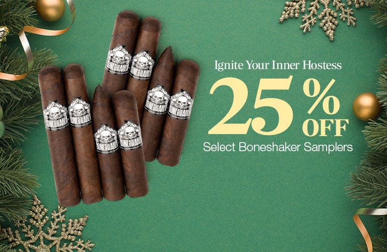 25% Off Boneshaker Samplers