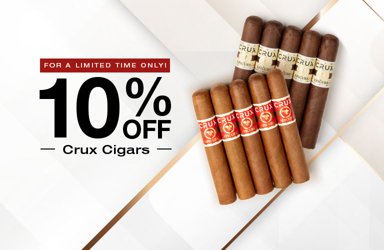 10% Off Crux Cigars