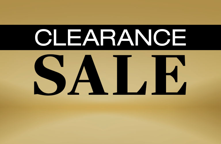 Clearance Sale